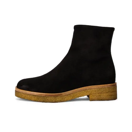 THE ROW Ankle Boots Women's Black
