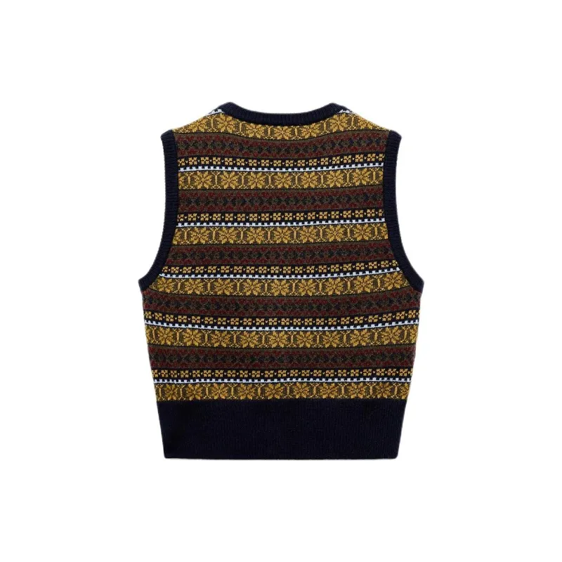 ZARA Vests Women's Multicolor-1