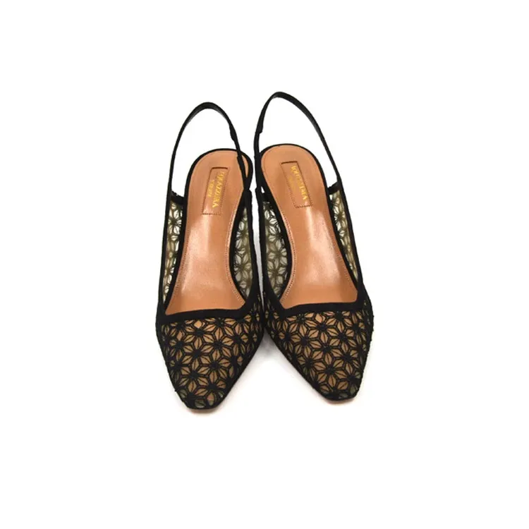 AQUAZZURA High Heels Women's Low-Top Black-4