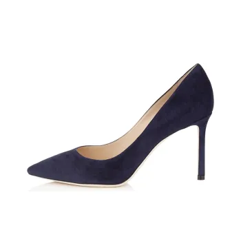 Jimmy Choo ROMY Slim Heel High Heels 8.5cm Women's Blue