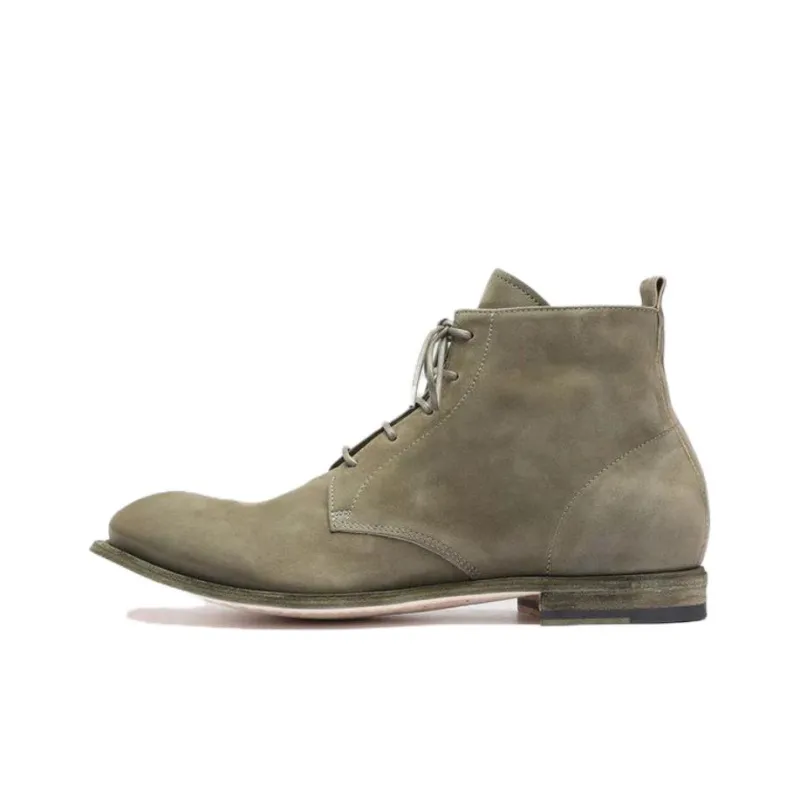 Officine Creative Durga 002 Suede Boots-0