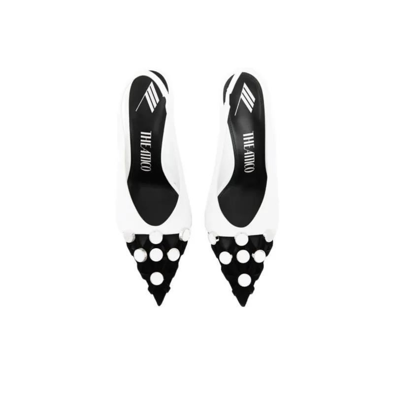 The Attico Fiona Slingback Pumps-3