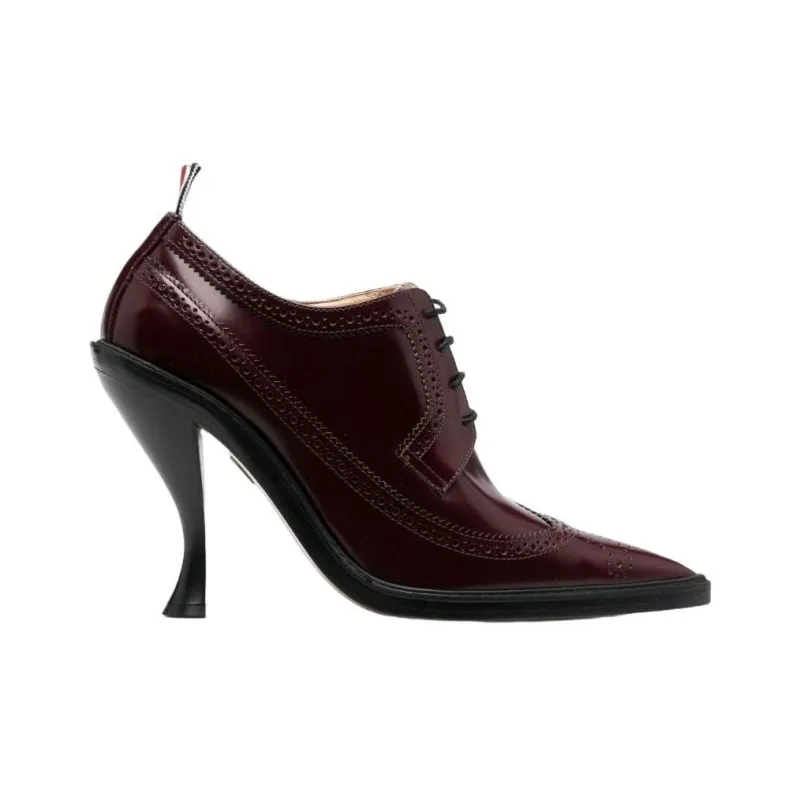 THOM BROWNE Longwing Brogue Pumps-1
