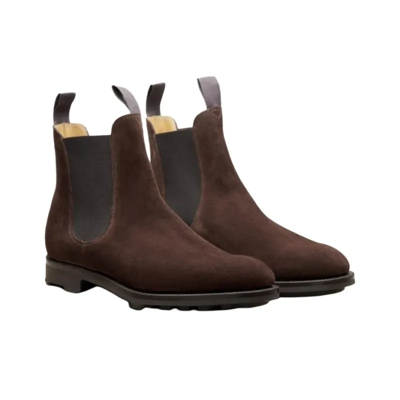 Edward Green Newmarket Chelsea Boots Men's Brown-3