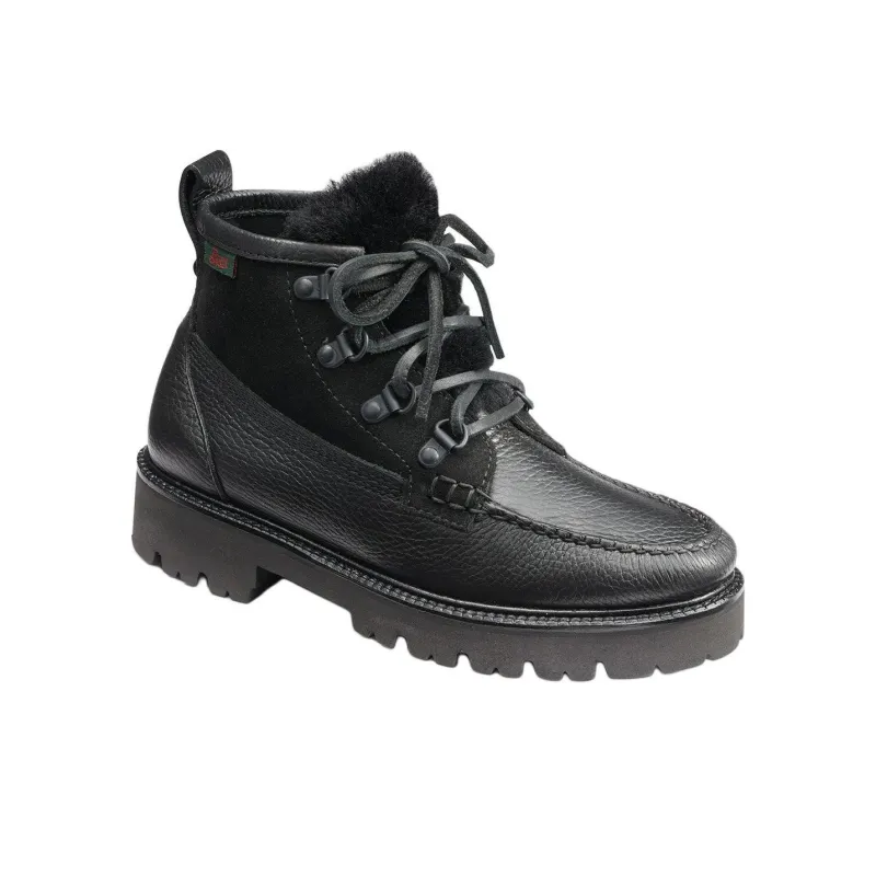G.H. Bass & Co. Ranger Super Lug Ankle Boots 3.5cm Women's Black-2