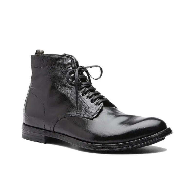 Officine Creative Anatomia Ankle Boots Men's Black-2