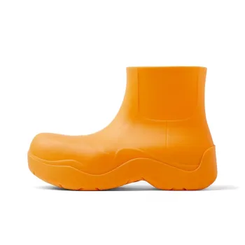 Bottega Veneta Puddle Ankle Boot Tangerine Women's