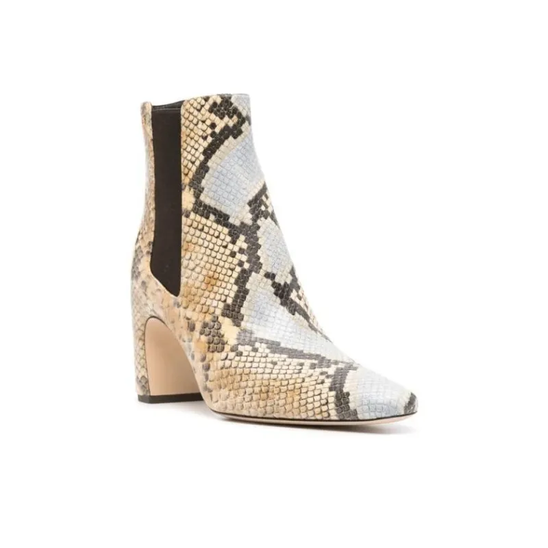TORY BURCH Chelsea Boots Women's Yellow Black-3