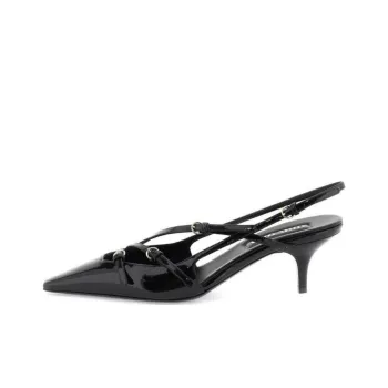 MIU MIU Slim Heel High Heels Women's Black