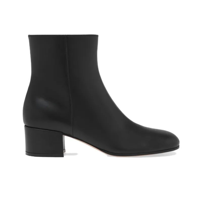 GIANVITO ROSSI JOELLE Ankle Boots 4.5cm Women's Black-1