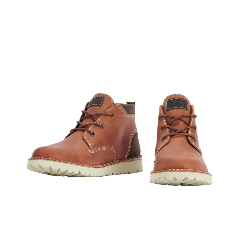 BARBOUR Bedrock Ankle Boots Men's Umber-3