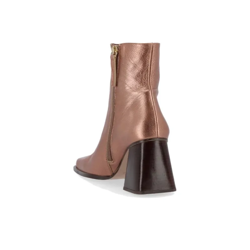 ALOHAS Ankle Boots 8cm Women's Gold-4