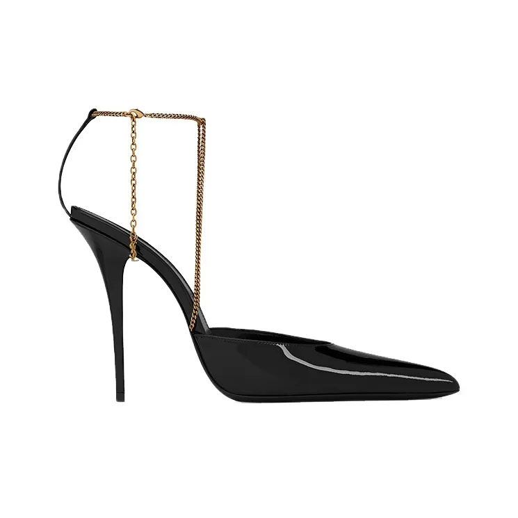 SAINT LAURENT Kayla Patent Pumps-1