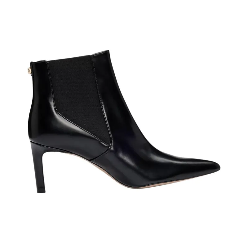 HUGO BOSS Short Chelsea Boots 7cm Women's Black-1