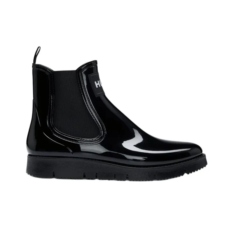 HUGO BOSS Short Chelsea Boots Women's Black-1