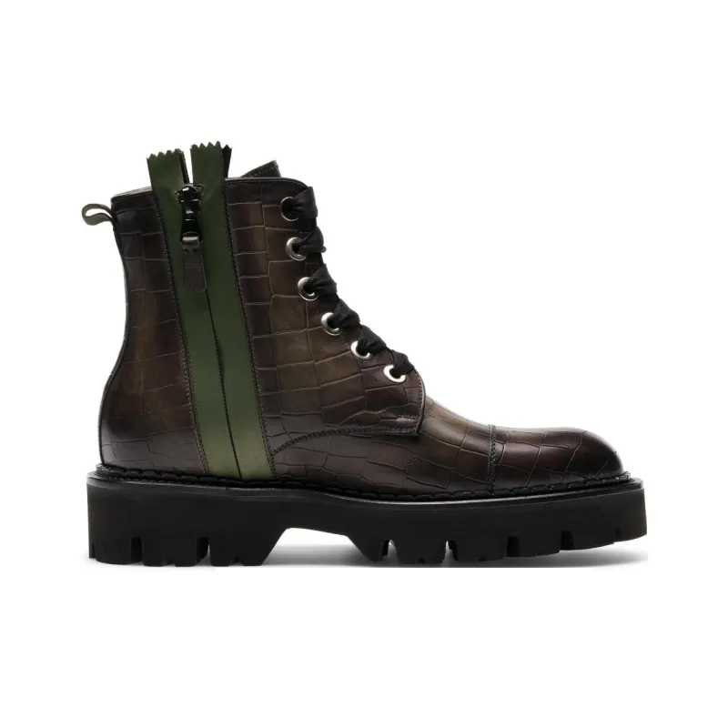 Magnanni Dona Ankle Boots Women's Green-1