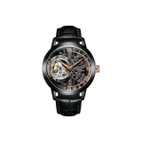 Black Case Rose Dial Black Strap VM-TBBL