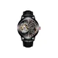 Black Case Rose Dial Black Strap VM-TBBL