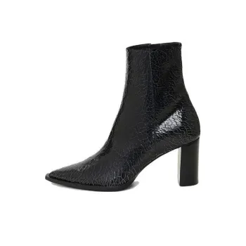 DOROTHEE SCHUMACHER 75mm Textured-finish Leather Boots