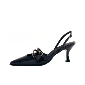 ALOHAS Slim Heel High Heels 4cm Women's Black