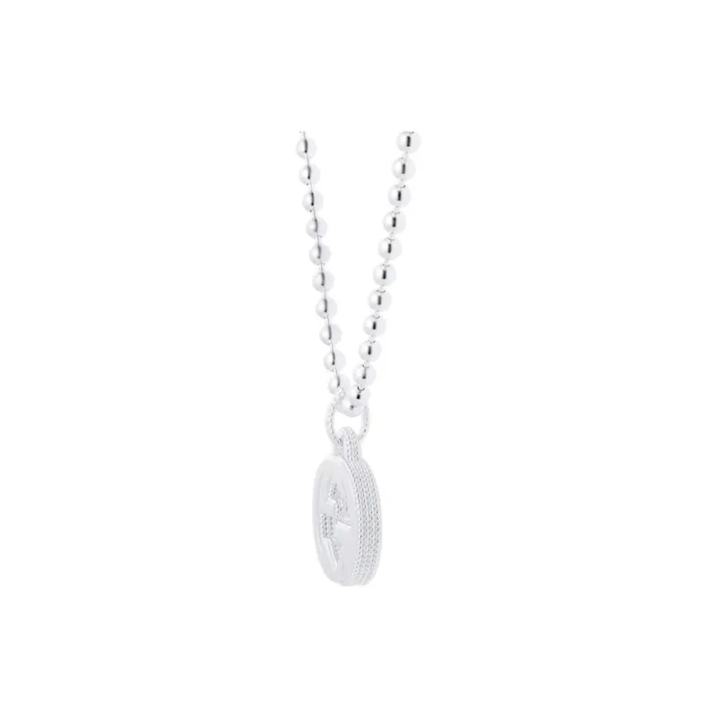 GUCCI Interlocking G Necklace In Silver-3