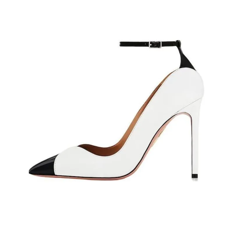 AQUAZZURA Pinot 85mm Leather Pumps-0
