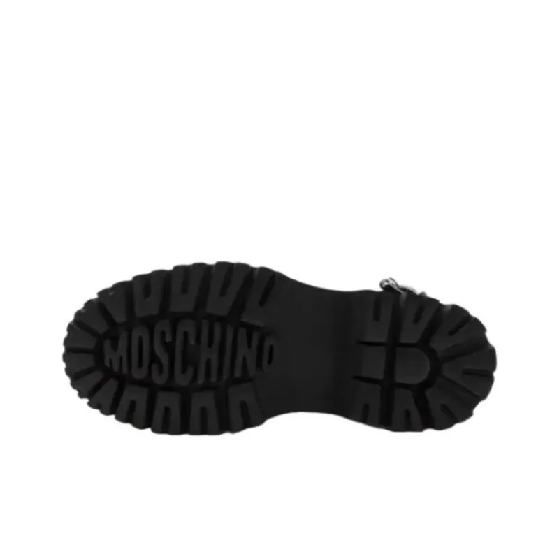 MOSCHINO Ankle Boots Men's Black-4