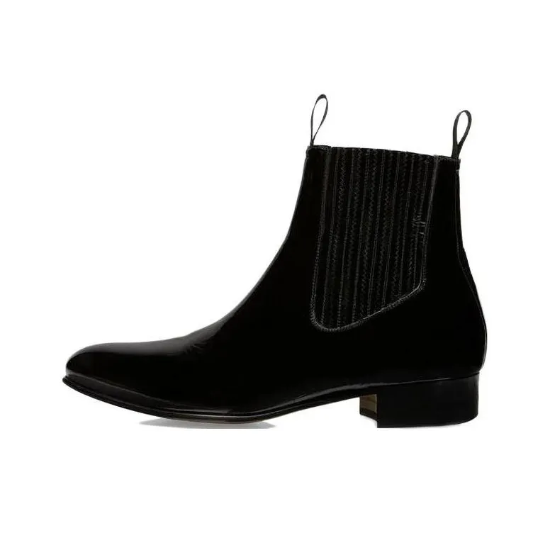 TOM FORD Short Chelsea Boots Men's Black-0