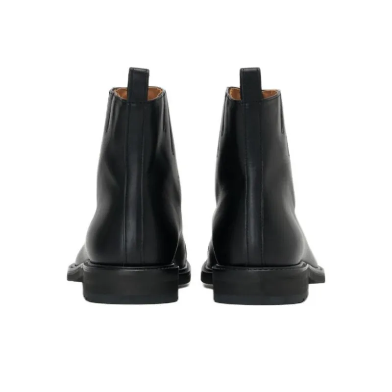 Hender Scheme Ankle Boots Men's Black-4