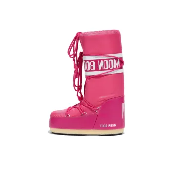 Moon Boot Icon Logo Printed Lace Up Boots
