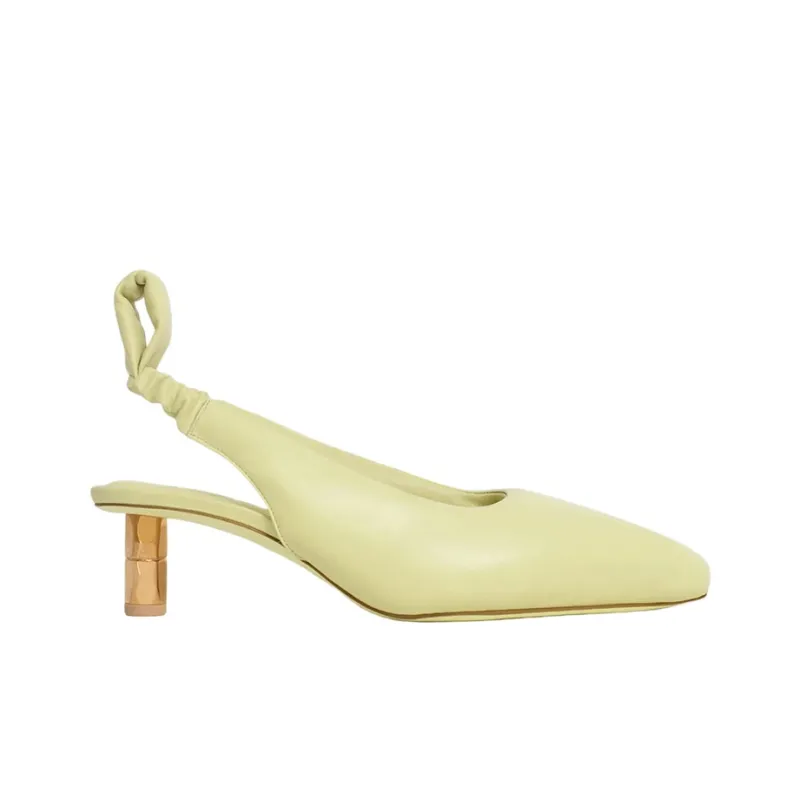 BOYY Puffy Slingback Heeled Pumps-1