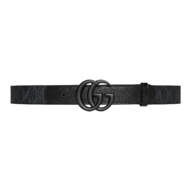 GUCCI Gg Supreme Buckle Belt-2