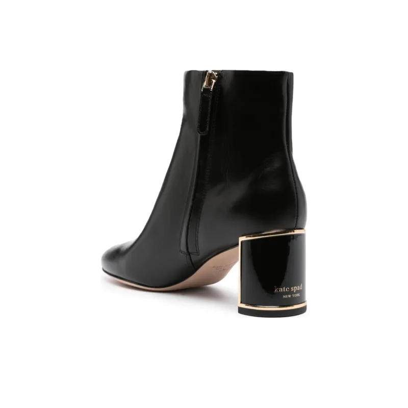 Kate Spade Ankle Boots 6cm Women's Black-2