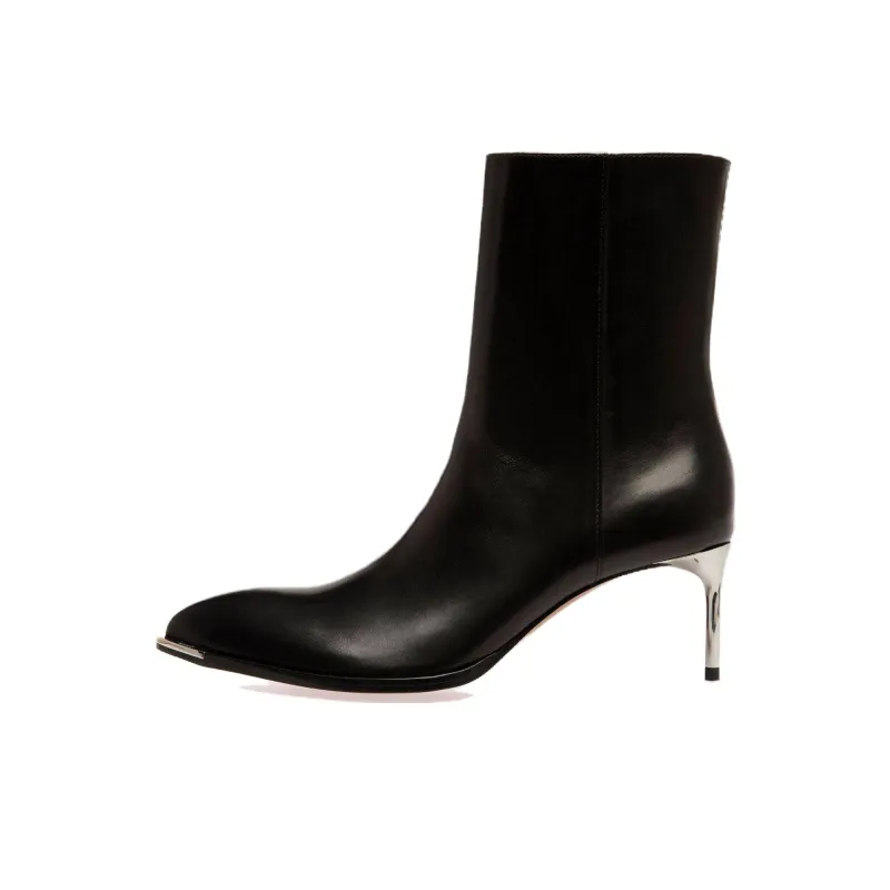BALLY Hanika Leather Ankle Boots-0