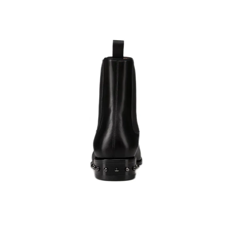 CL Short Chelsea Boots Men's Black-3