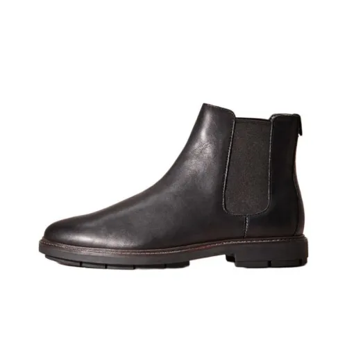 COACH Short Chelsea Boots Men's Black