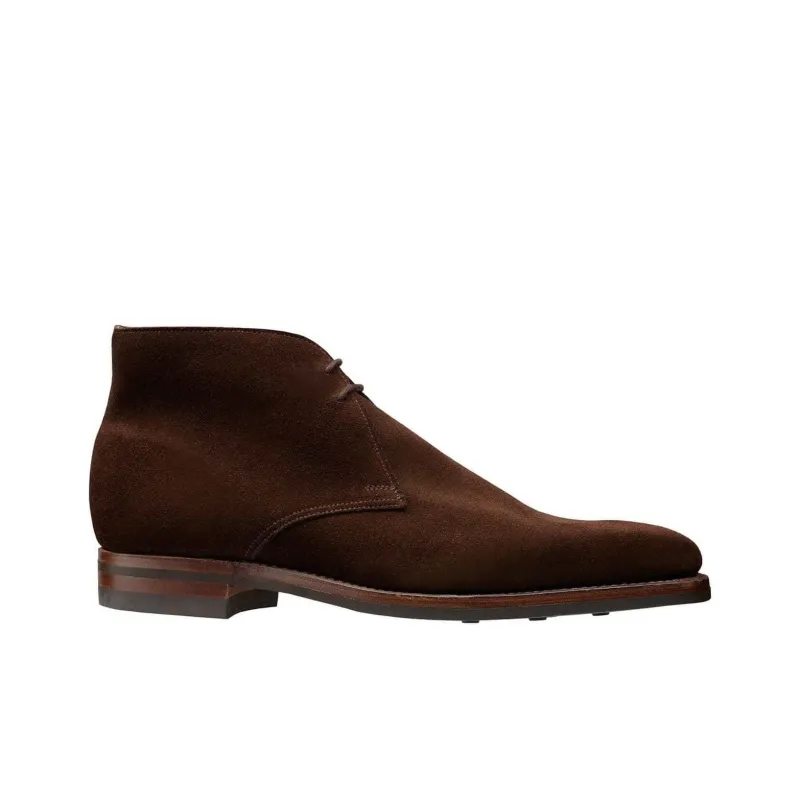 CROCKETT & JONES Tetbury Ankle Boots Men's Dark Brown-1