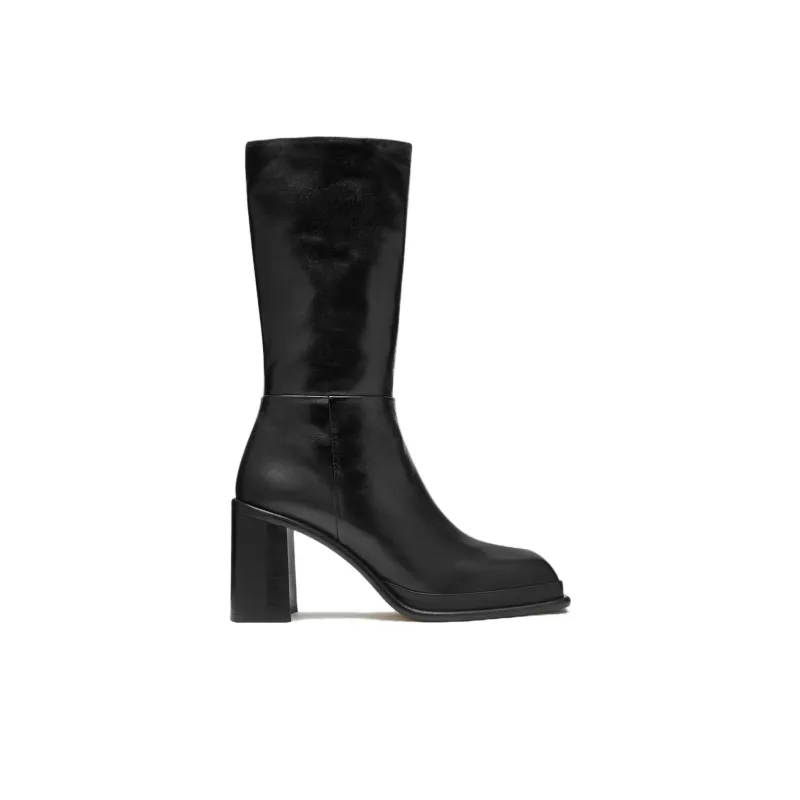 MIISTA Ankle Boots Women's Black-1