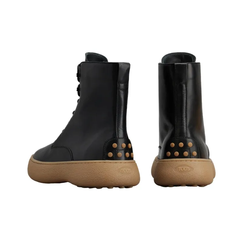 TOD'S WG Ankle Boots Men's Black-3