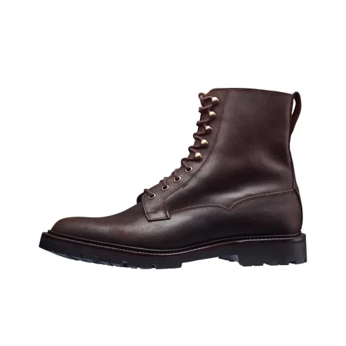 CROCKETT & JONES Grizedale Ankle Boots Men's Dark Brown