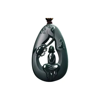 CUIYIN Pendants Green Jade Unisex