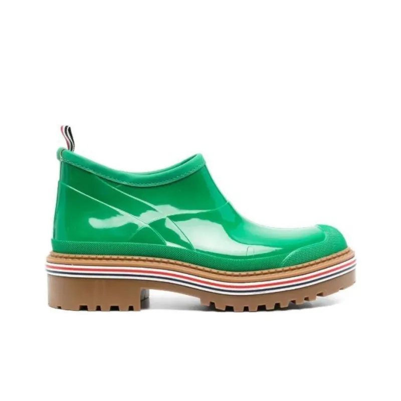THOM BROWNE Round Toe Boots-1