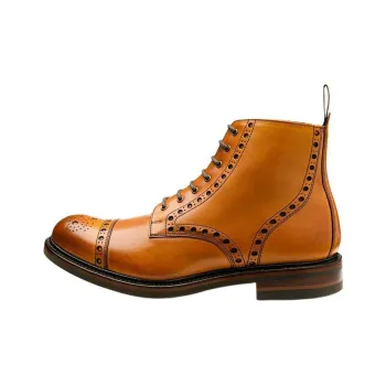 LOAKE Ankle Boots Men Orange