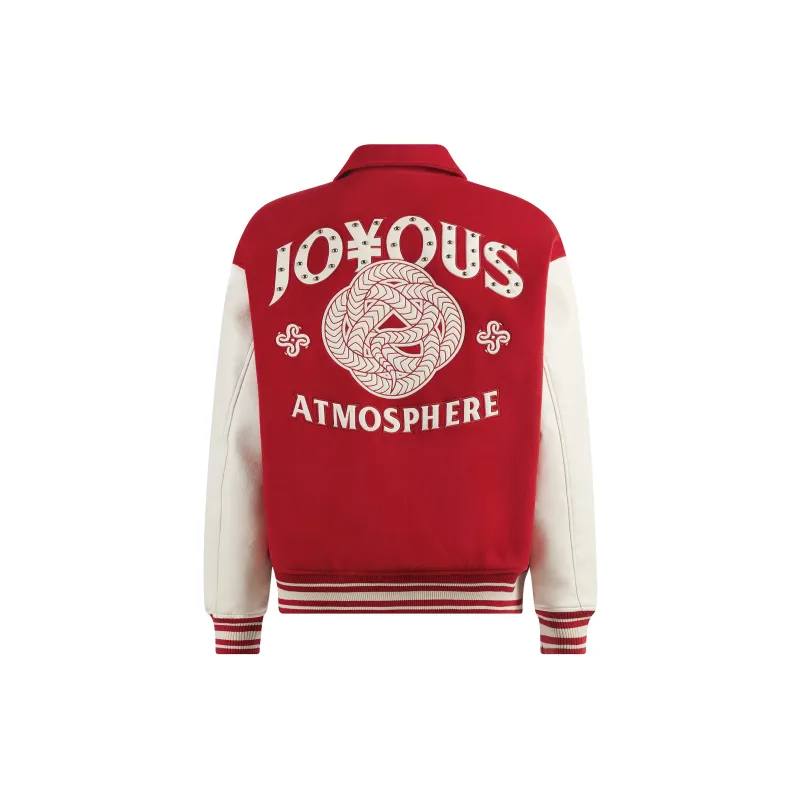 CHINISM Snake Year Spring Collection Baseball Jacket Unisex-1