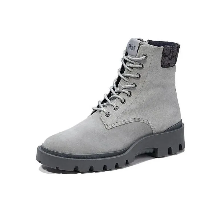 COACH CitySole Ankle Boots Men's Gray-2