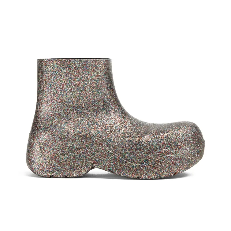 Bottega Veneta Puddle Ankle Boot Brown Multi Women's-1