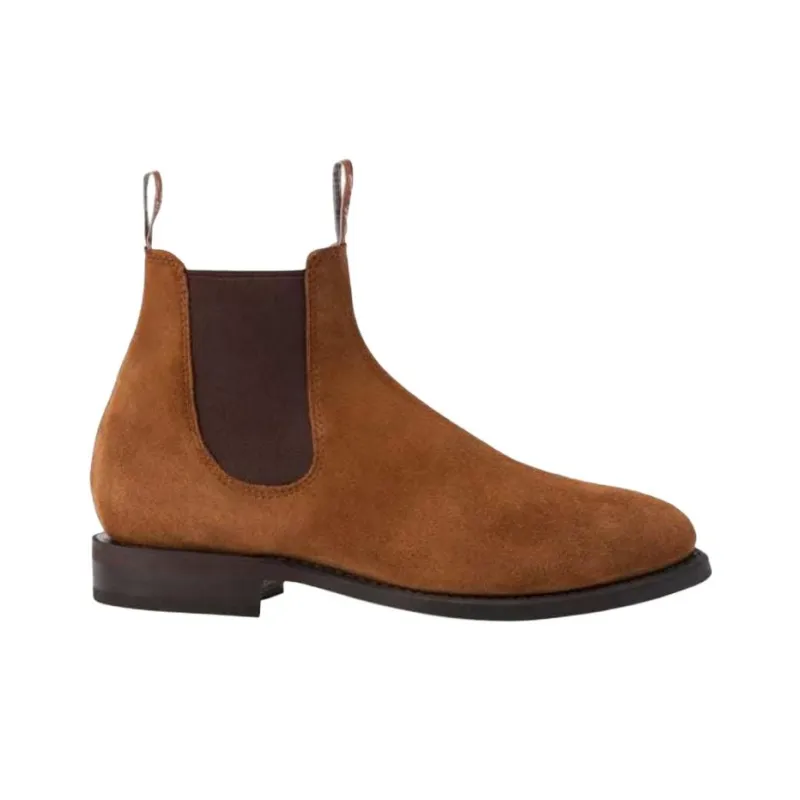 R.M.WILLIAMS Moriarty Short Chelsea Boots Women's Brown-1