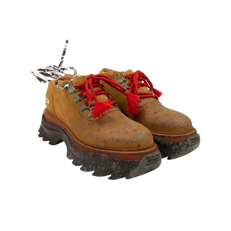 OFF WHITE Ankle Boots Men's Brown-2