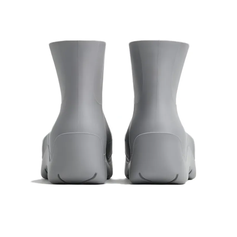 Bottega Veneta Puddle Ankle Boots 5.5cm Men's Gray-2