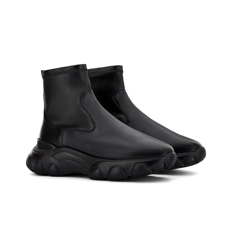 HOGAN Hyperactive Ankle Boots Women's Black-1